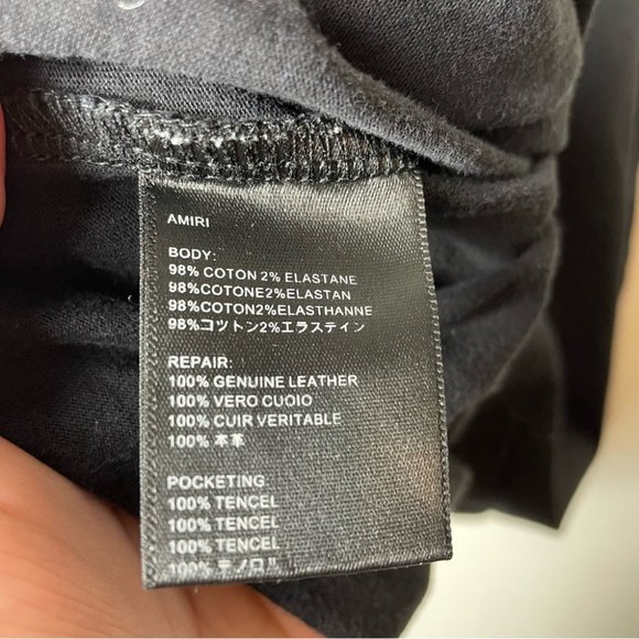 Amiri 2 Dove Love Birds T Shirt Fashion Amiri Authentic Black See Measurements - Picture 5 of 5